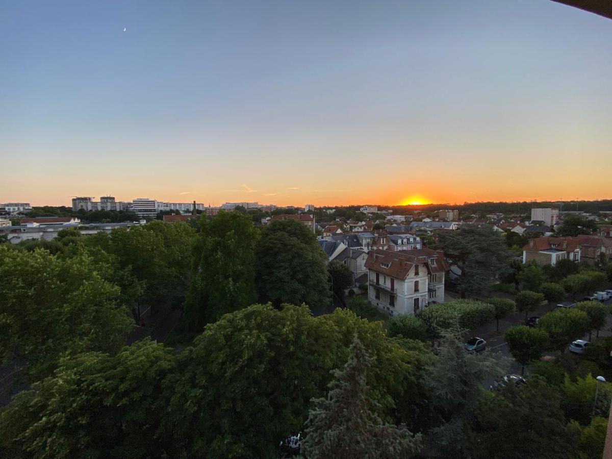 Panoramic View Studio - 15 Min From Paris Joinville-le-Pont Esterno foto